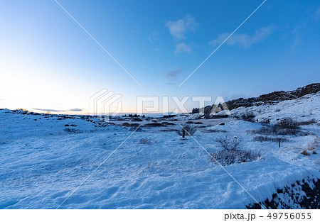アイスランド　シングヴェトリル国立公園　ギャオ 49756055