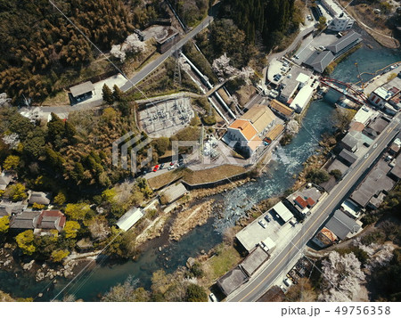 妙見温泉上空から 妙見温泉上空から 49756358