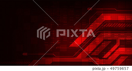 Vector background in the concept of technology. 49759657