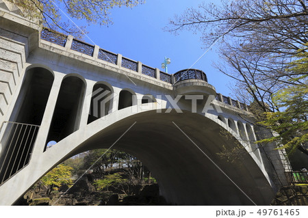 音無親水公園からみる音無橋(おとなしばし) 東京都北区 音無親水公園からみる音無橋(おとなしばし) 東京都北区 49761465