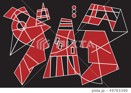 Abstract couple and the traffic 49763390