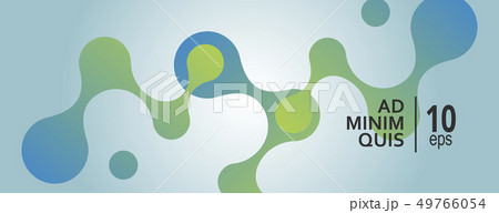 Banner background with abstract connected shapes Banner background with abstract connected shapes 49766054