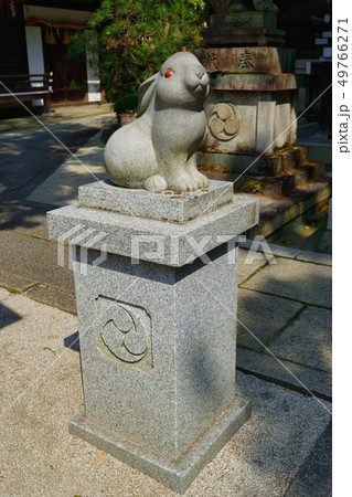 岡崎神社の狛うさぎ(京都) 岡崎神社の狛うさぎ(京都) 49766271
