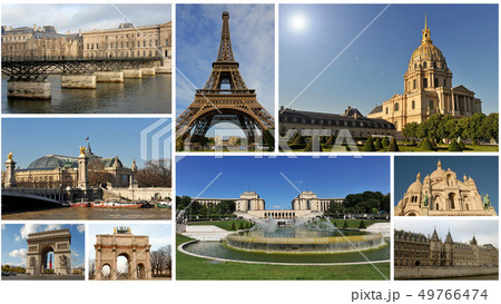 monuments of Paris 49766474