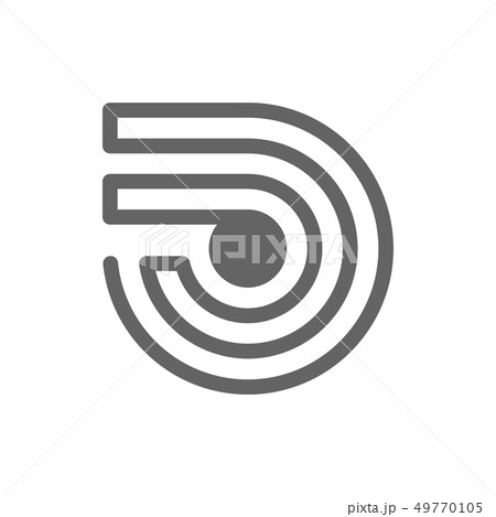 Wireless tag and RFID line icon. 49770105