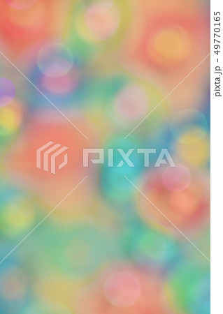 丸ボケ、たまボケ、背景素材イメージ 49770165