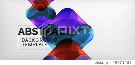 Shiny glossy arrows background, clean modern 49771485