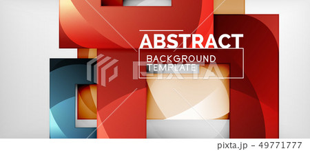 Abstract geometric background. Glossy square Abstract geometric background. Glossy square 49771777