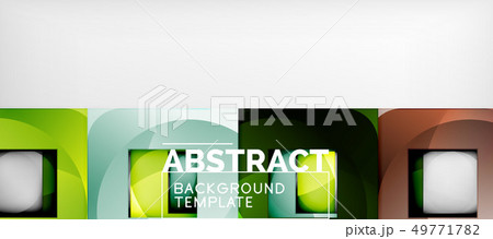 Background with color squares composition, modern 49771782