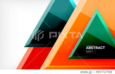 Triangular low poly background design, Triangular low poly background design, 49772708