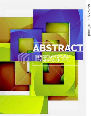 Geometric minimal abstract background with Geometric minimal abstract background with 49774749