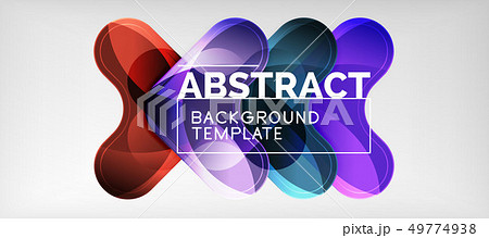 Shiny glossy arrows background, clean modern 49774938