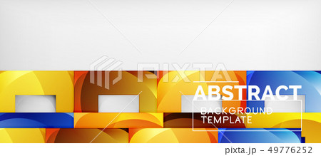 Background with color squares composition, modern Background with color squares composition, modern 49776252
