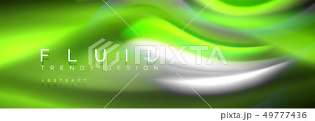 Fluid colors mixing glowing neon wave background, Fluid colors mixing glowing neon wave background, 49777436