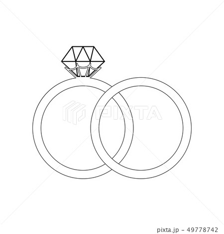 Wedding Rings Icon Outline Style, Ring Drawing, Wedding Drawing, Wedding  Ring Drawing PNG and Vector with Transparent Background for Free Download