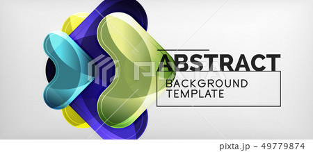Light effects glossy arrows background 49779874