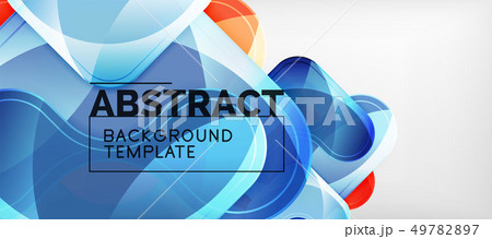 Techno lines, hi-tech futuristic abstract 49782897