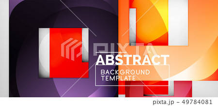 Square background, abstract squares on grey, Square background, abstract squares on grey, 49784081