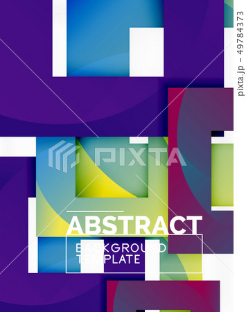 Geometric minimal abstract background with 49784373
