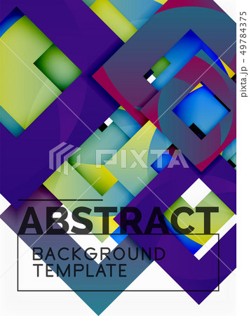 Geometric minimal abstract background with 49784375