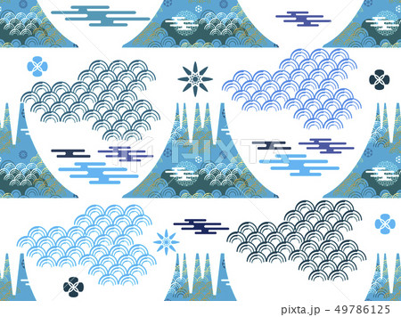 Oriental pattern 49786125