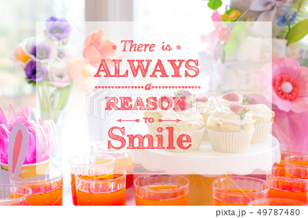 There is always a reason to smile with dessert table 49787480