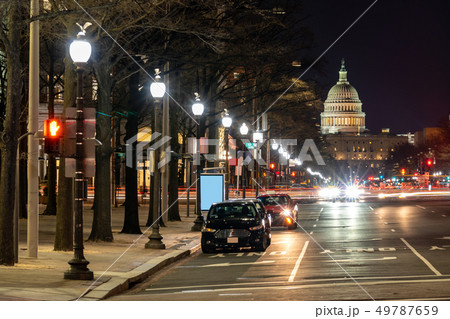 US Capitol Building Sunset 49787659