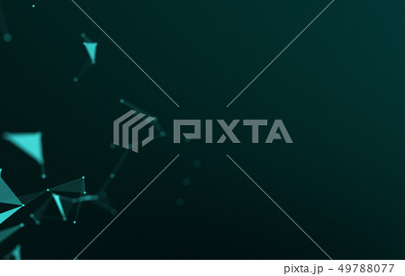 Abstract polygonal space low poly dark background Abstract polygonal space low poly dark background 49788077