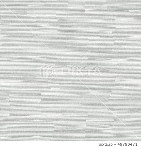 High detailed texture of white linen paper. Seamless square background, tile ready. 49790471