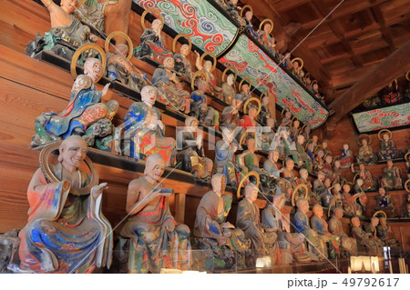 善寳寺 五百羅漢堂像 善寳寺 五百羅漢堂像 49792617