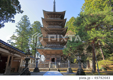 善寳寺　五重塔 49792683