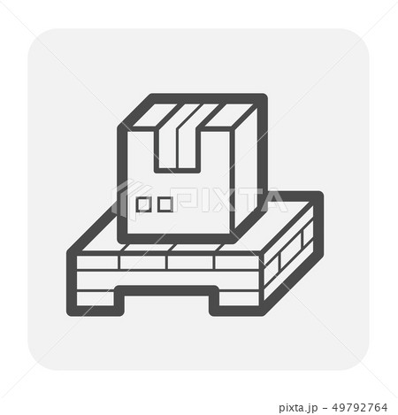 carton box icon 49792764