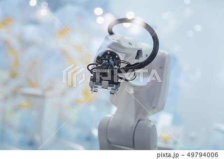 Automatic robot arm working in industrial environment 49794006