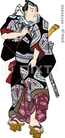 大江戸五人男達之内 本朝綱五郎 大江戸五人男達之内 本朝綱五郎 49795946