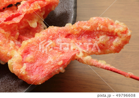 紅しょうがの天ぷら。 49796608