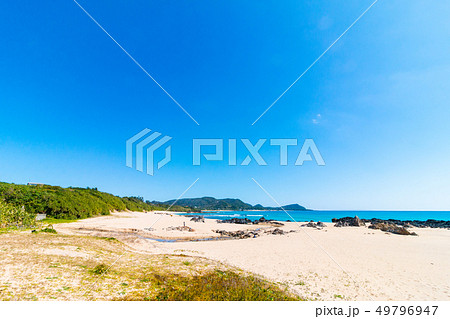 奄美大島手広海岸 鹿児島県大島郡龍郷町赤尾木 49796947