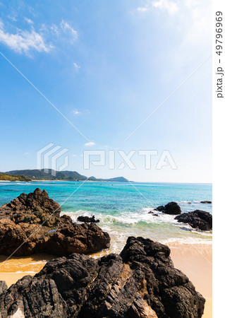 奄美大島手広海岸 鹿児島県大島郡龍郷町赤尾木 奄美大島手広海岸 鹿児島県大島郡龍郷町赤尾木 49796969