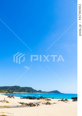 奄美大島手広海岸 鹿児島県大島郡龍郷町赤尾木 49796983