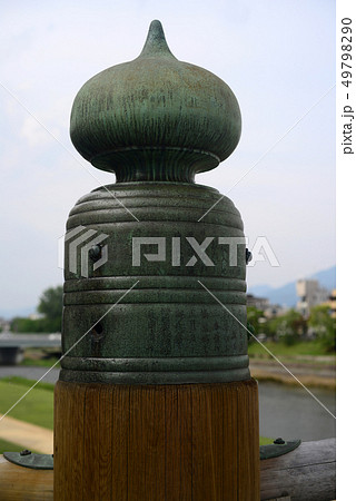 三条大橋の擬宝珠-6 三条大橋の擬宝珠-6 49798290