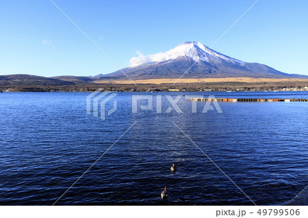 山中湖(冬) 山中湖(冬) 49799506