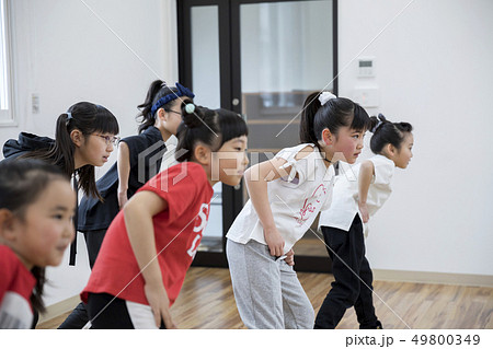 キッズダンス教室イメージの写真素材