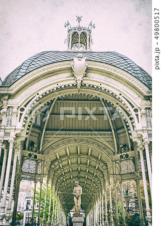 Typical architecture in Karlovy Vary, analog Typical architecture in Karlovy Vary, analog 49800517