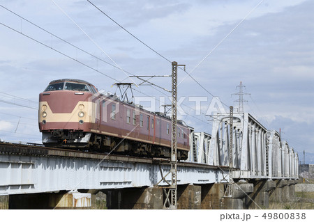 電気検測を行うＪＲ西日本の検測車クモヤ443 49800838