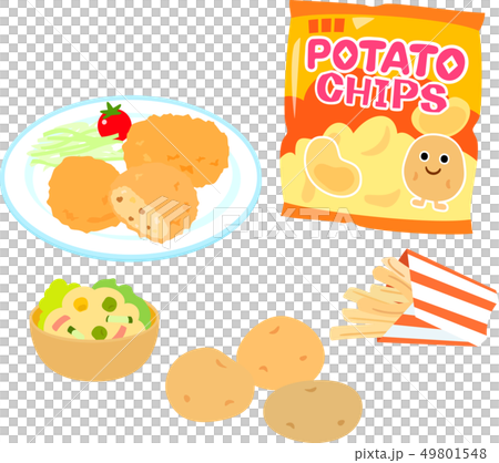 馬鈴薯和馬鈴薯為主的食物 馬鈴薯和馬鈴薯為主的食物 49801548