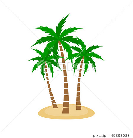 Palm tree Vector Setのイラスト素材 [49803083] - PIXTA