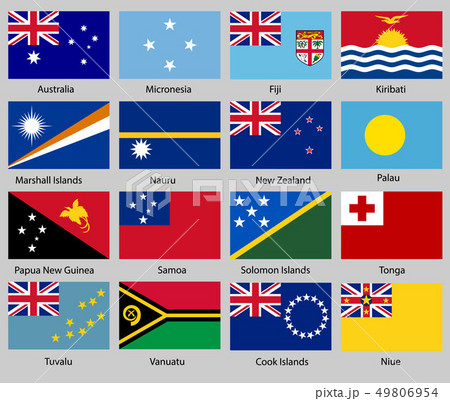 Vector illustration of different countries flags 49806954