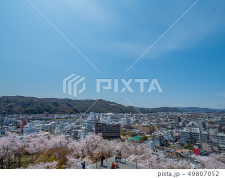 桜の名所 津山城跡 桜の名所 津山城跡 49807052
