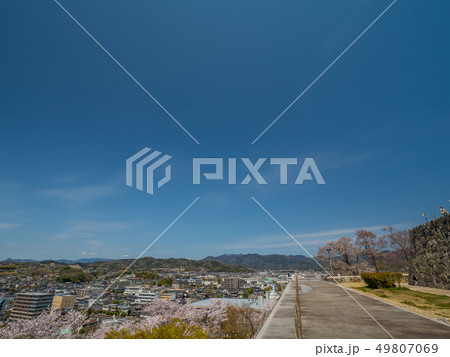 桜の名所 津山城跡 桜の名所 津山城跡 49807069