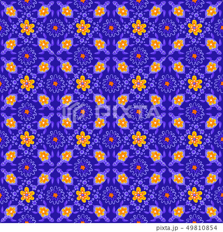 Mexican talavera ceramic tile pattern. Mexican talavera ceramic tile pattern. 49810854