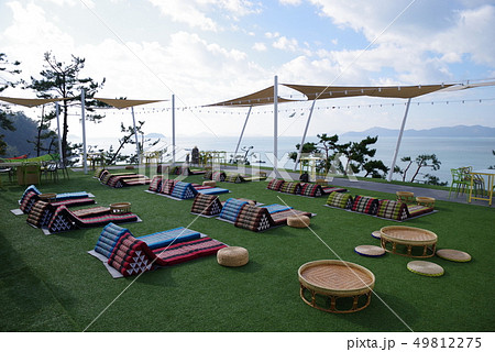 カフェ 屋外 浜 49812275